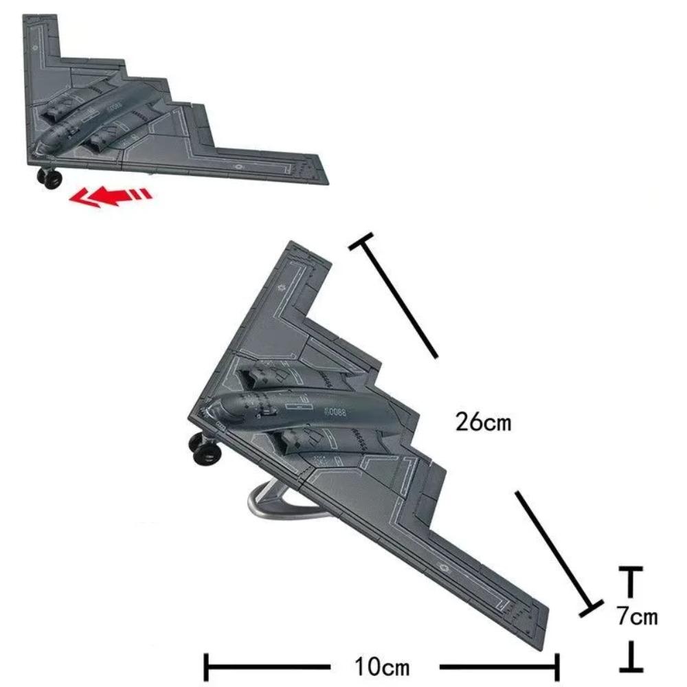 4 Styles 1:72 Scale Plastic Military Aircraft Model Kit, F-14 Tomcat F-22 Raptor B-2 Stealth Bomber AH-64 Apache Helicopter