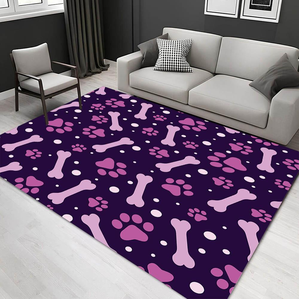 

1pc 1603631280Pattern Carpet, Area Rug For Living Room Bedroom Room Bed Chair Laundry Entryway Corridor Yard Non-slip Outdoor Camping Rug Fl 60cm by 90cm