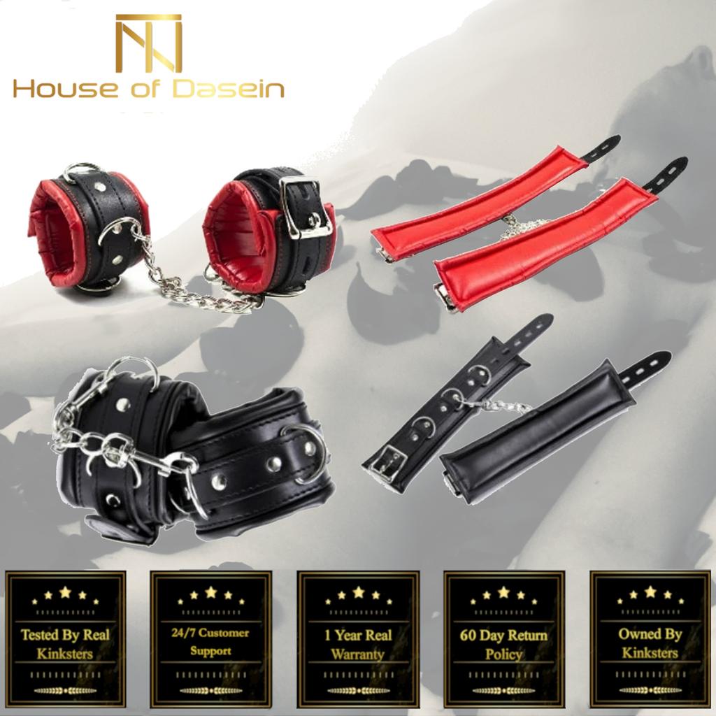 Padded Handcuffs  Kink Fetish Restraints Cuffs & Shackles