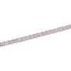 European 5mm Diamond Tennis Necklace: Single Row Hip Hop Streetwear Accessory for Men & Women