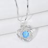 Love Necklace Women'S Premium Light Luxury Simple Inlaid Zircon Eternal Heart Pendant Valentine'S Day Gift
