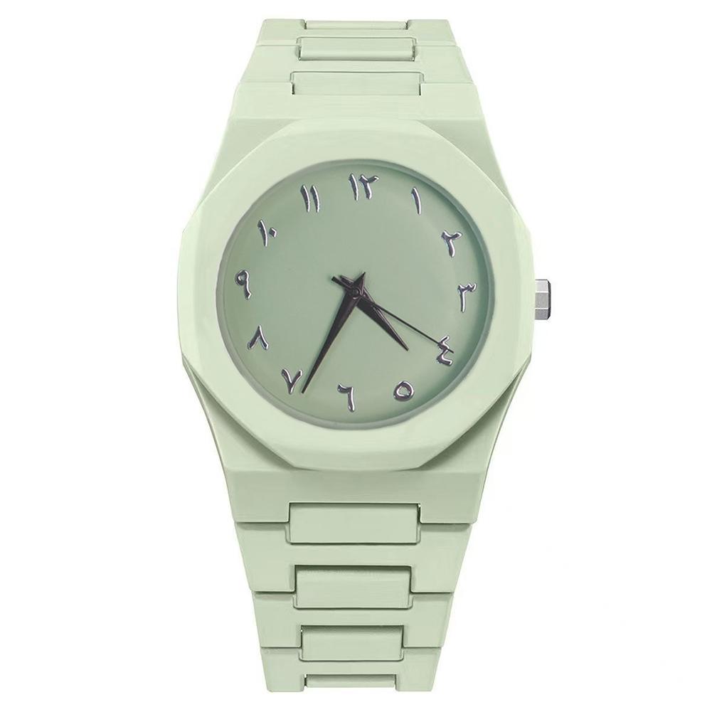 Fashionable Waterproof Quartz Watch Arabic Numeral Watch Modern Couple Watch Men's Watches Lady's Wrist Watch