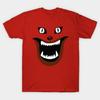 Herren Schwarzes T-Shirt mit Aufdruck Hausu Hauskatzen Gesicht 1977 No-Cut Transferpapier Druck Baumwoll-T-Shirt