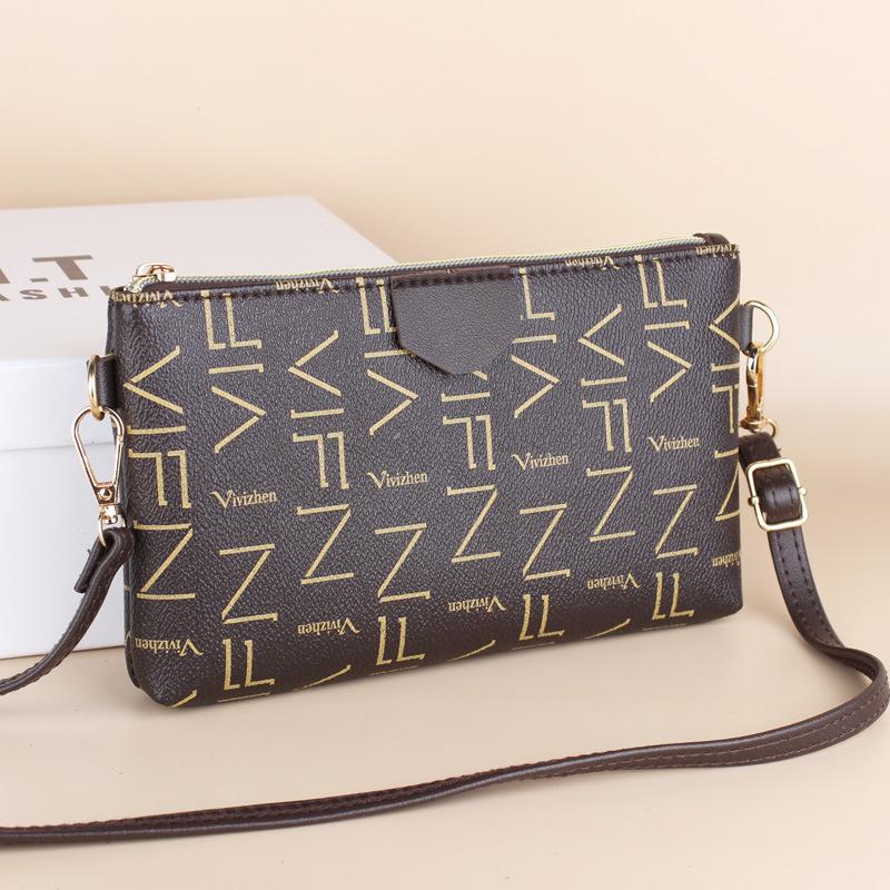Ladies' 2023 Fashion Print Small Square Crossbody Bag