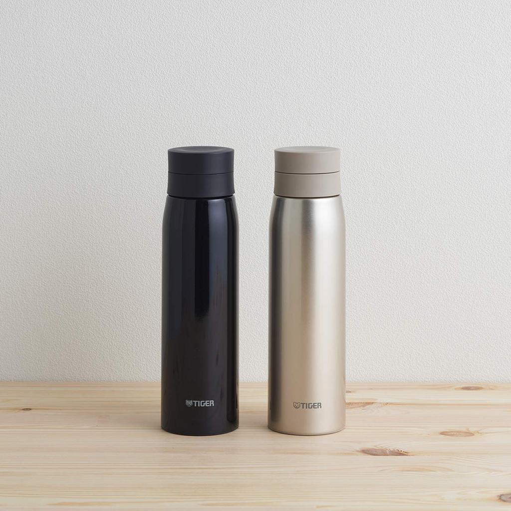 Tiger thermos (TIGER) Mug Bottle Mauve Black 600ml MCY-A060KM