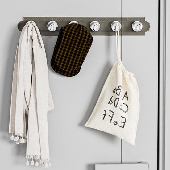 Self-Adhesive Wall Bathroom Hook Strong Load-bearing Hanger Organizer Hook