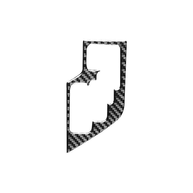 Car Gear Shift Panel Cover Trim Sticker for Toyota RAV4 2013 2014 2015 2016 2017 2018 Carbon Fiber Interior Accessories
