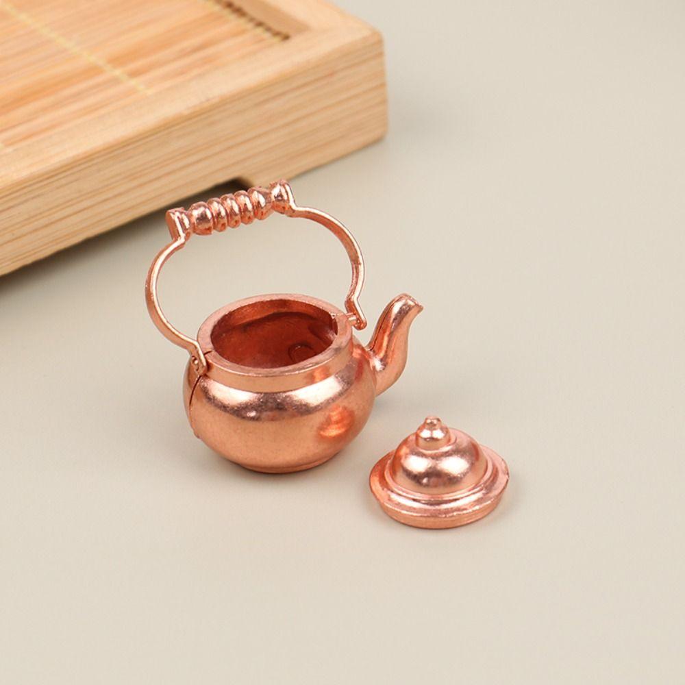 1:12 Scale 1:12 Mini Kitchen Utensils Sets Kettle Mini Kitchen Cooking Kit  Dollhouse Miniatures