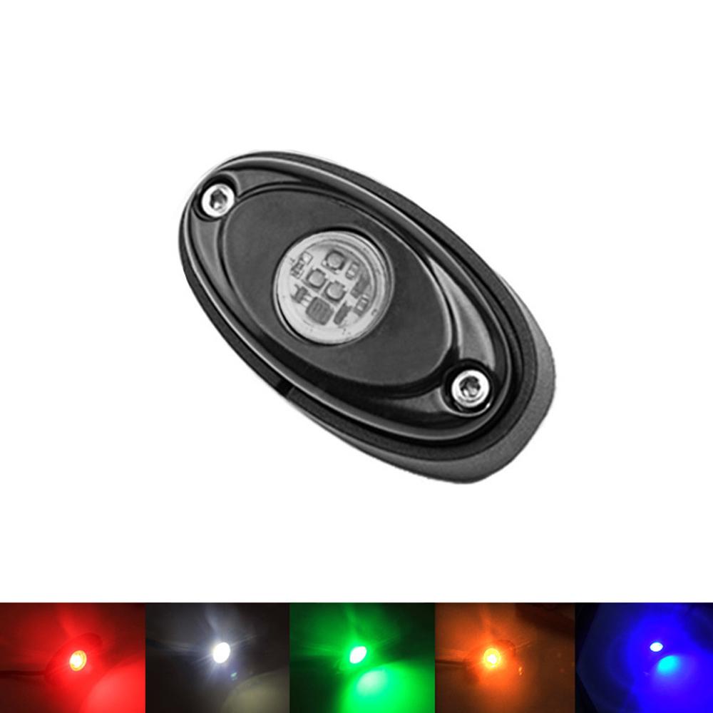 4x 9W 2" White CREE LED Rock Light Bar Wheel RV For Jeep Truck SUV Off-Road Boat 4x 9W 2" White CREE LED Rock Light Bar Wheel RV For Jeep Truck SUV Off-Road Boat