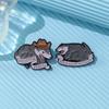 Creative Mouse Shaped Brooch Vibrant Cartoon Design Enamel Pin For Accessories Fashionable