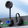 Easy Installation LC Fiber Optics Coupler Connector With Waterproof Cap Perfect For Outdoor Networking Industrial Use