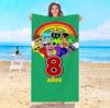 Asciugamano da Spiaggia Sprunki Asciugamani da Bagno Bambino Per Casa Viaggio Sauna Playa Piscina Spa Bagno Microfibra Asciugatura Rapida Palestra Doccia