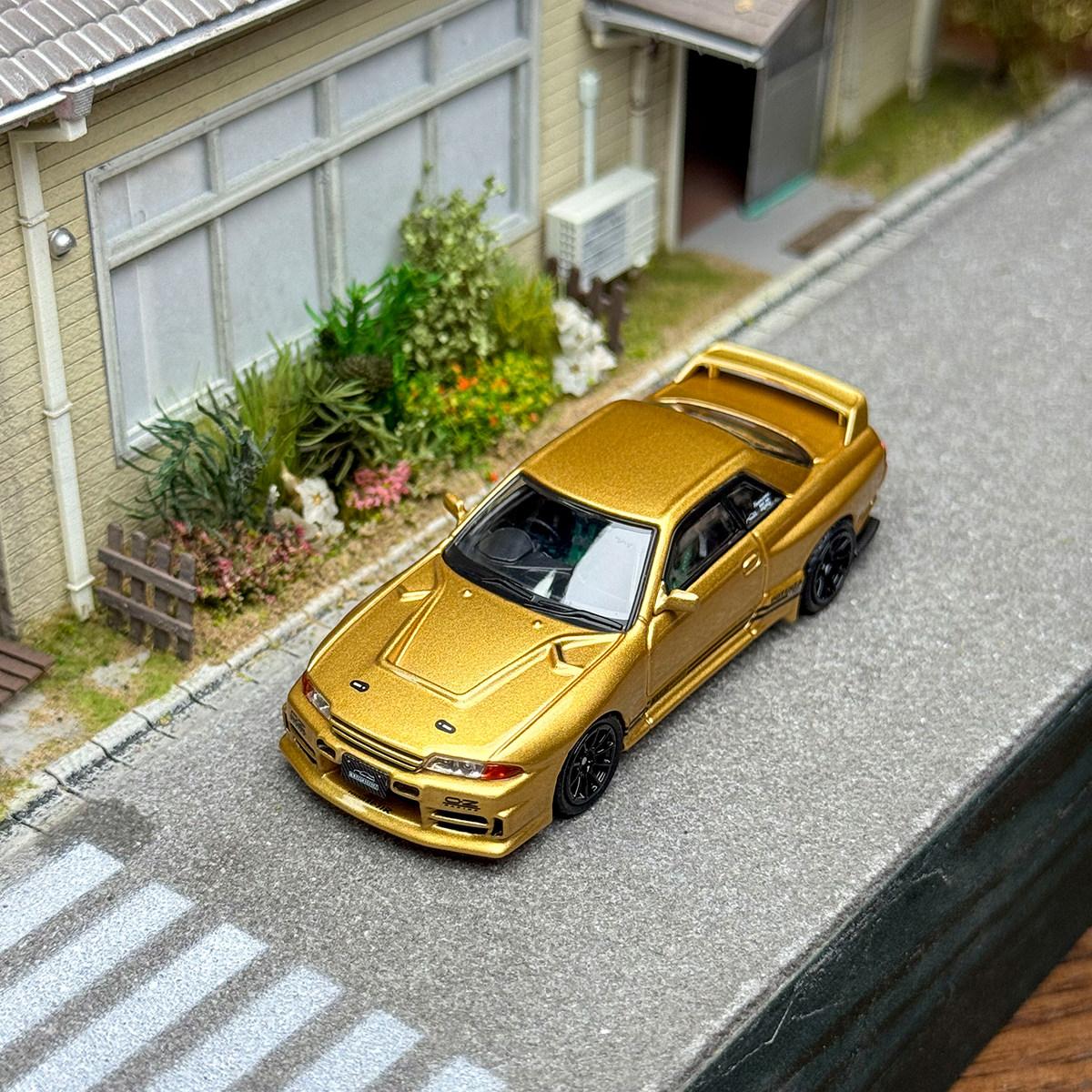 INNO 1/64 BNR32 GT-R 650R TOP SECRET Alloy Car Static Die Cast Vehicles Collection Model Car Toy