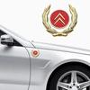 CCV2   1 Piece Emblem for Citroen C2 C4 Berlingo C1 DS3 Aircross Elysee C3 Picasso C5 Saxo Car Window Side Sticker Trunk Accessories