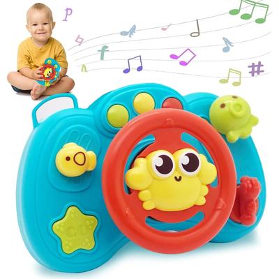 Lern-Lenkrad mit Geräuschen - Perfektes Geschenk für Babys & Kleinkinder 1-3. Interaktives, lustiges Spiel!Geburtstag, Weihnachten