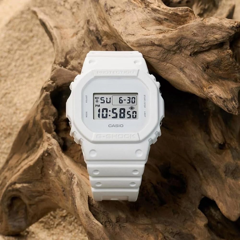 CASIO G-SHOCK DW-5600WW-7 digital watch white unisex