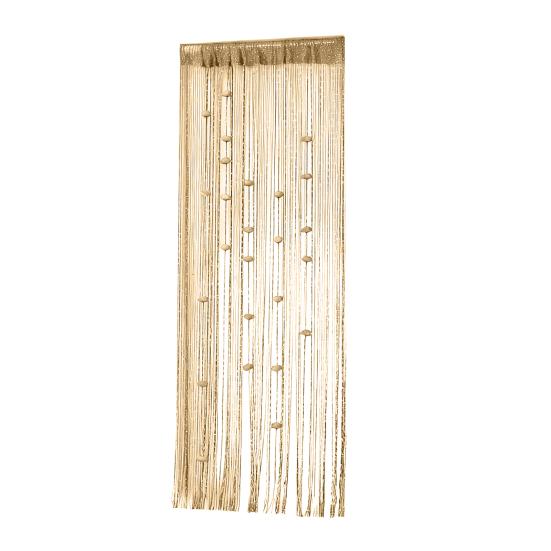 Door String Curtain Wall Panel Fringe Tassel Room Divider Blind Tassel Screen with Roses