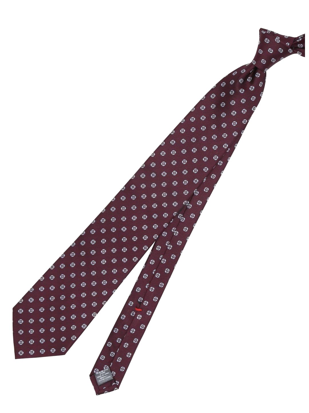 [Takakyu] Seven-fold Silk Small Pattern Regular Tie, 8.5cm width