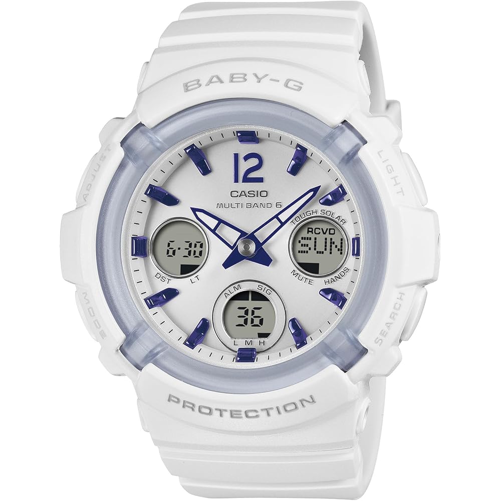 Casio Baby-G Solar Radio Watch BGA-2800-7A3JF Women s White