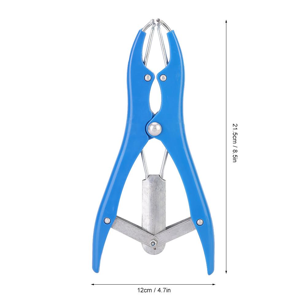 Farm Animal Pig Cattle Sheep Tail Docking Clamp Bloodless Castration Pliers Tail Docking Device