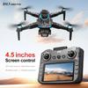 New D13 RC Drone Professional 4K Camera Aerial FPV BrushlessAvoiding Obstacle with Large Screen Remote Control Folding Dron Toys