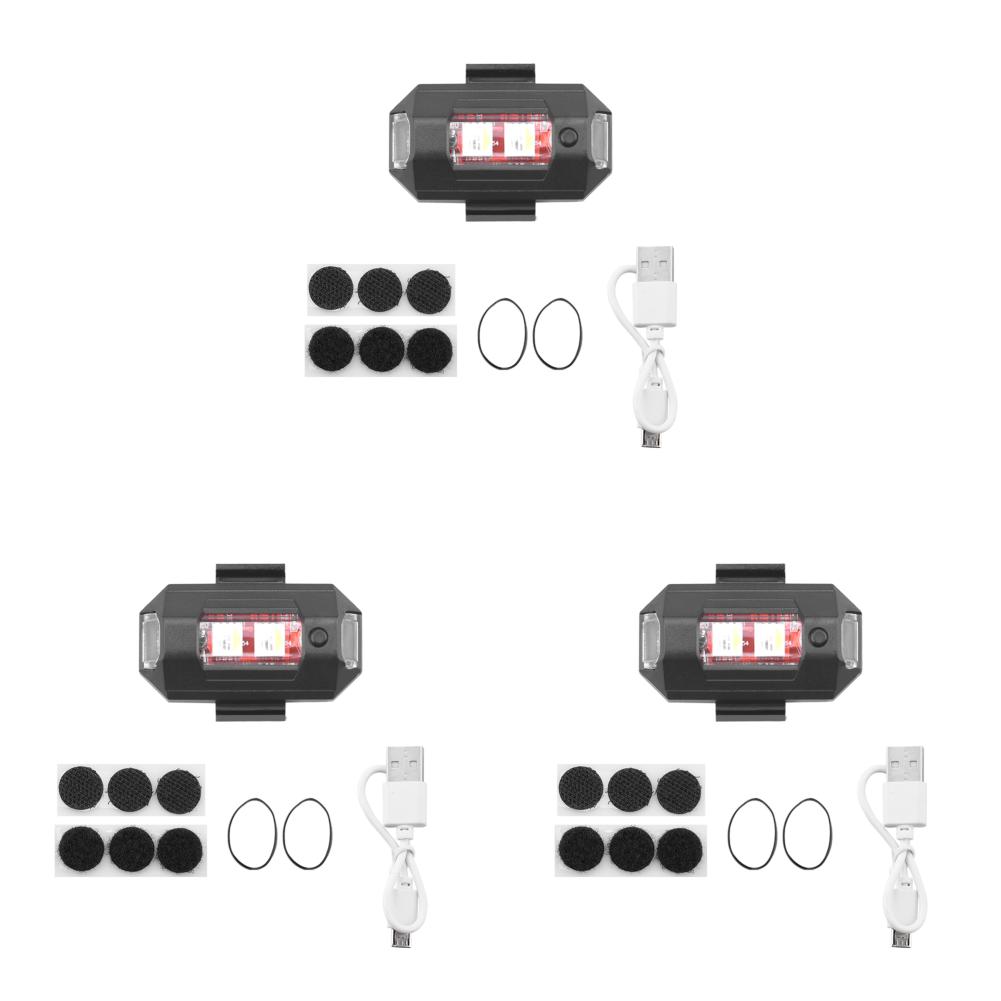 1-5Pcs LED Strobe Warning Light for DJI Mavic 3/MINI/2/SE/Air 2S Drone High Brightness Anti-Collision Strobe Night Signal Light