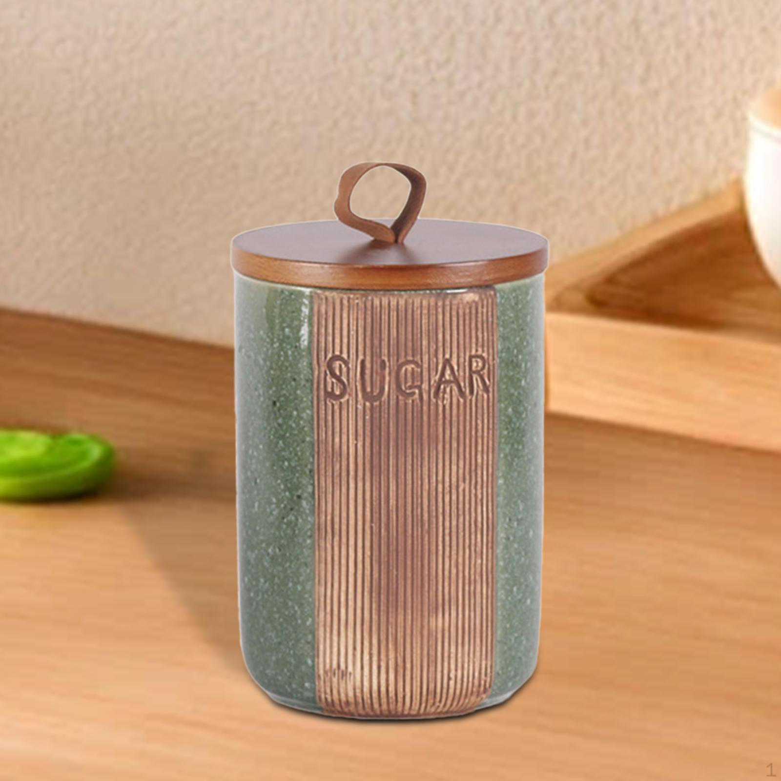 

Керамическая банка для хранения продуктов, герметичная банка для чая, конфет, печенья sugar