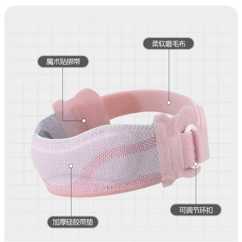 Thickened Silicone Shock Absorption Knee Brace Knee Pad For Basketball Badminton Running Fitness