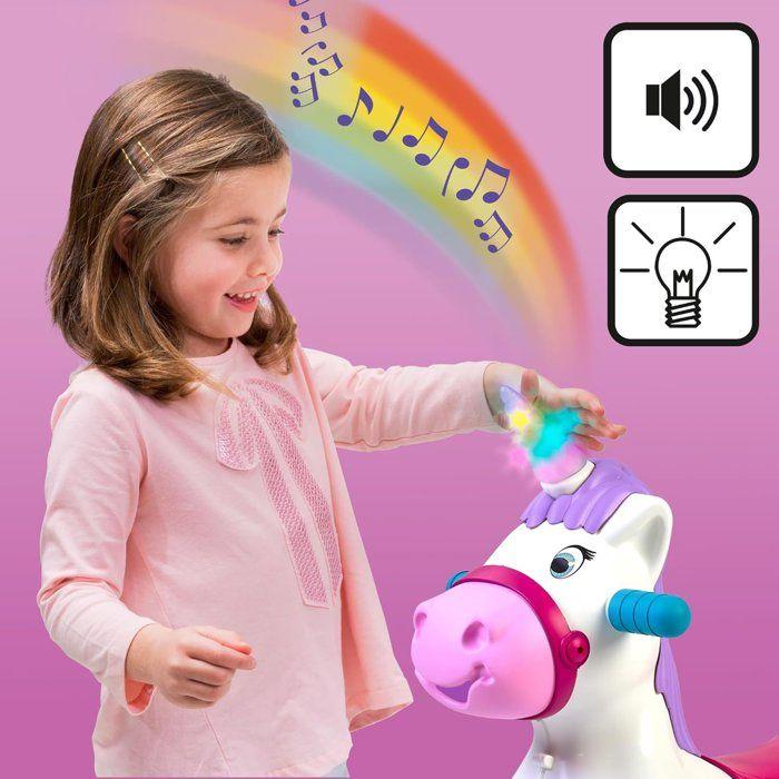 2-in-1 Unicorn Walker - FEBER - Baby Unicorn - With Sounds and Lights - From 12 Months