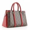 Louis Vuitton SoufflotNV BB Handtasche M44818 Braun / rot Monogram Canvas Damen Gebraucht