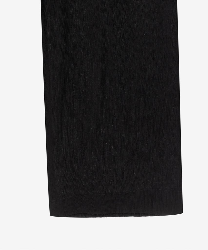 MIND BRIDGE WOMEN [W] Wide Pleated Fabric Full Elastic Waist Pants Mypt3216