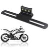 Motorcycle Safe Tail Light LED Technology with Integrated License Plate Stand Integrated License Plate Lamp with Bracket