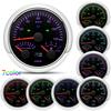 0-8000RPM Tachometer 85mm 3 in 1 Multifunctional  GPS Speedometer KMH MPH Fuel Level Meter 7 Colors Backlight 9-32V