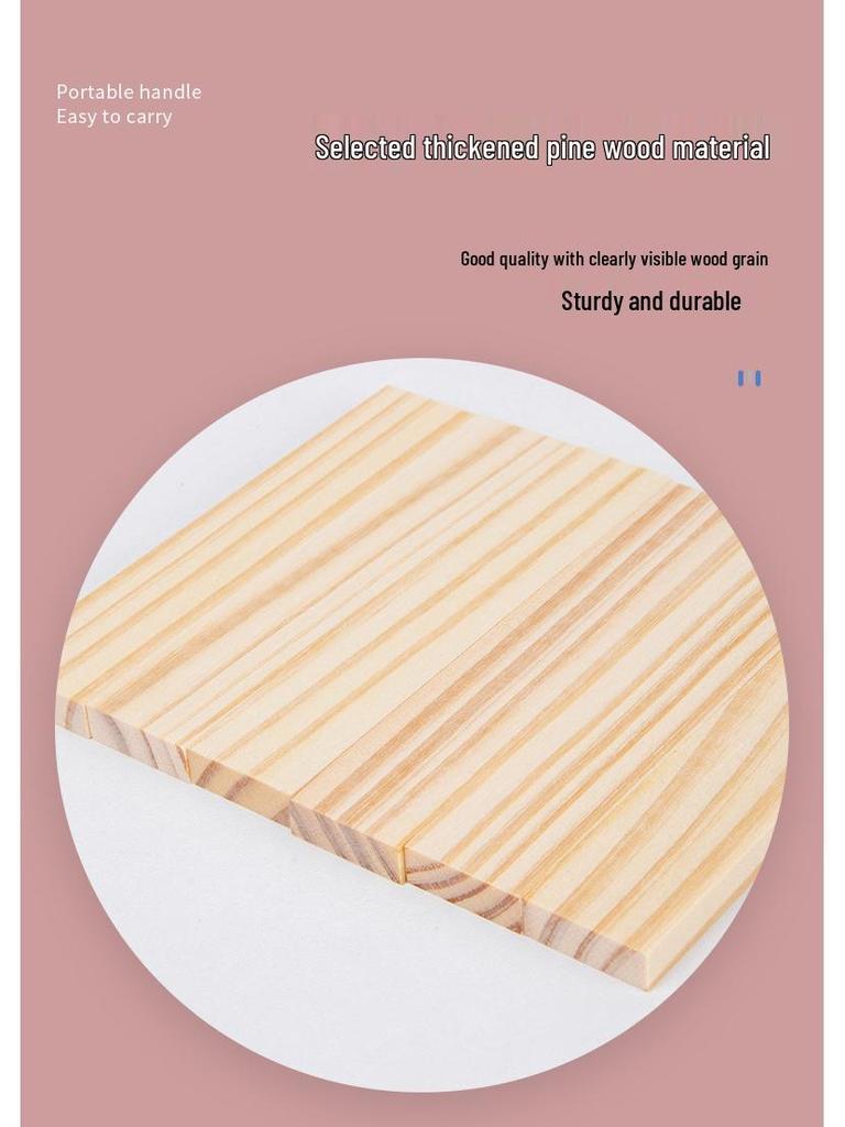 Creative 100-Piece Wooden Building Blocks for Children - Construction & Stacking Strips Toys for Kindergarten