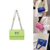 Trendy 2024 Small Square Shoulder Bag Elegant Chain Crossbody Purse For Women