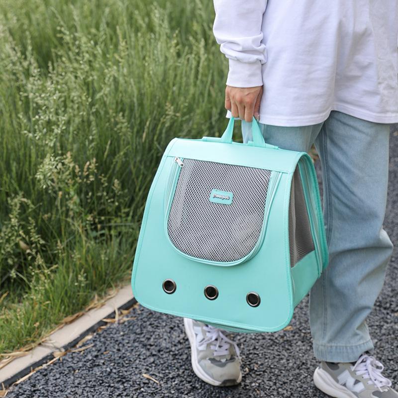 Cat Backpack Pet Backpack Small Dog Pet Supplies Lightweight Large Capacity Breathable Portable Cat Bag for Going Out