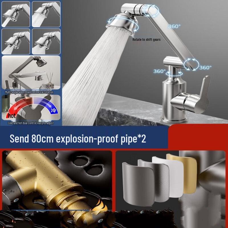 TLXT Universal Hot and Cold Basin Faucet