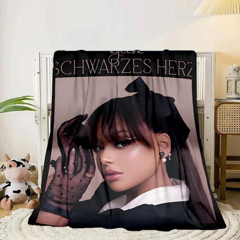 music pop Ayliva Fashion Blanket Flannel Blanket for bed, sofa, Camping, Hiking, Picnic Essentials, gift for family Fan gifts