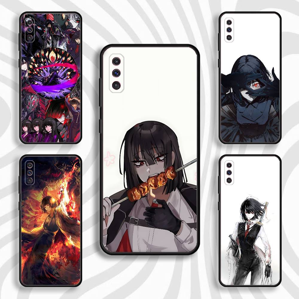 L-Limbus Company Ryoshu Handyhülle Für Samsung S10,S21,FE,S21,Note 20,S26,S25,S24,S23,Ultra,S9,S22,Plus Weiche Silikon Schwarze Hülle