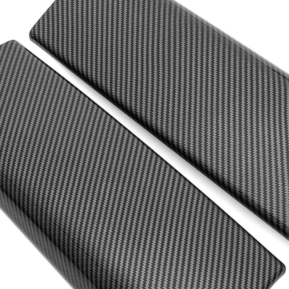 For Mercedes-Benz (C W205 / GLC X253) Carbon Fiber Color Car Interior Center Console Armrest Box Trim Protect Cover