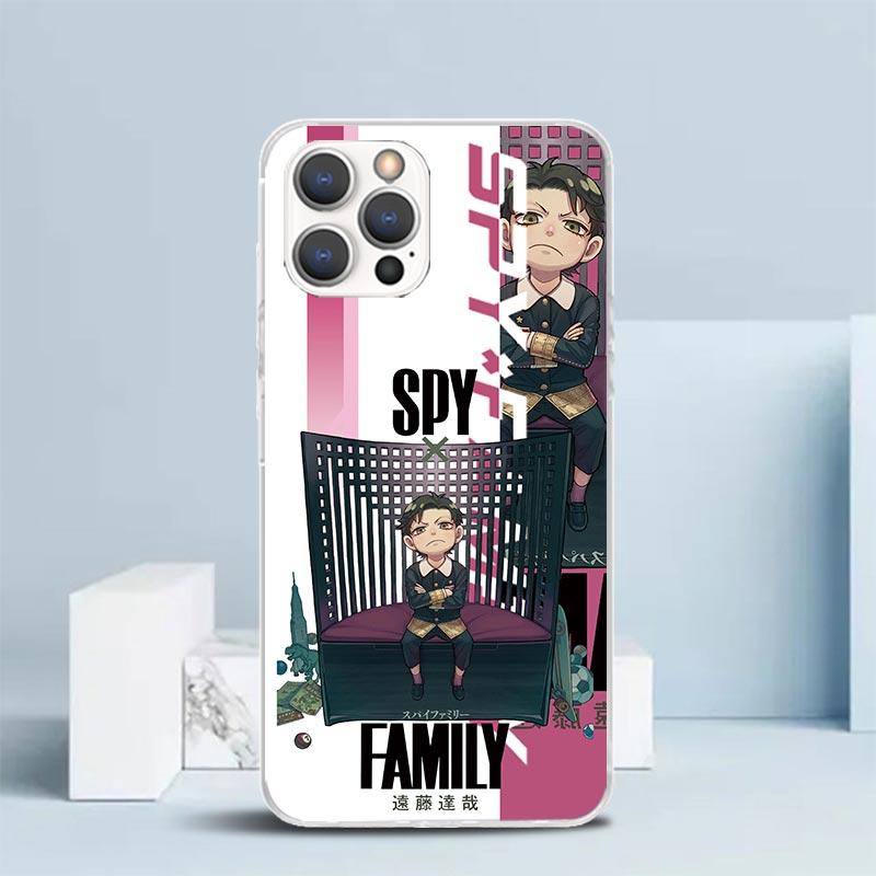 Anime Spy Family Anya Phone Case For IPhone 16 17 Air 16E 15 14 Plus 13 Mini 12 11 Pro Max 7 8 + SE 2020 Soft TPU Back Cover 16