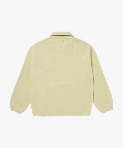 GOALSTUDIO G Logo Micro Fleece Polo Shirt-Light Yellow