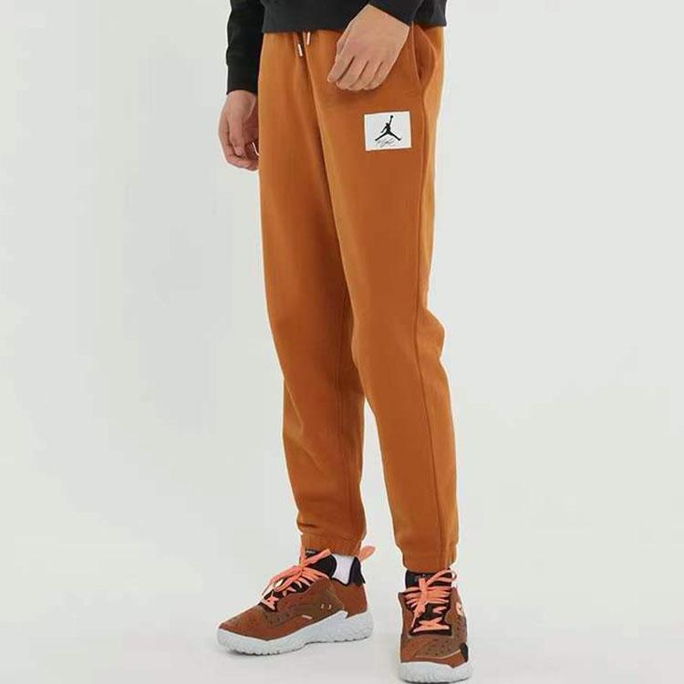Jordan Essentials Statement Casual Sport Knit Joggers Men Bottoms Brown DA9813-241