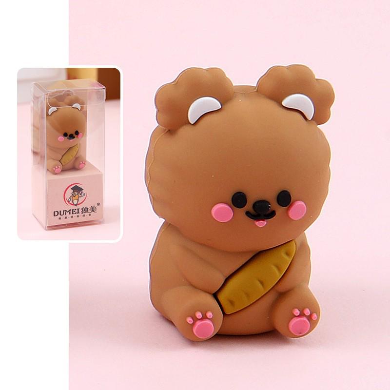 Creative Rabbit-Shaped Cartoon Pencil Sharpener for Elementary Students