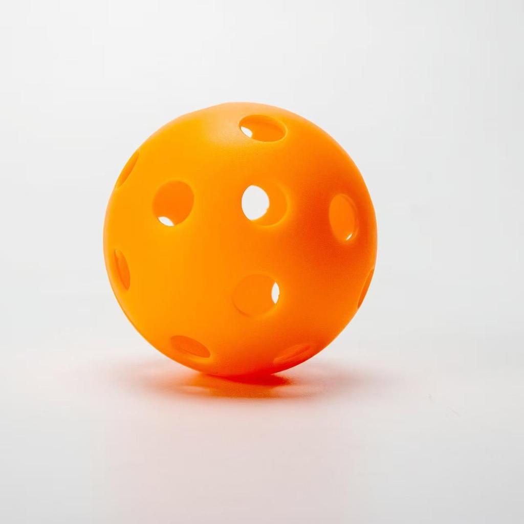 Pickleball TPE Injection Molded Ball - 40-Hole Outdoor, 26-Hole Indoor, PE Rotomolded, Foamed Design
