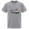 Eu Fui Pego Acelerando Camisetas Engraçadas Estampadas Para Homens, Mangas Curtas Casuais, Camiseta Grande Solta, Camiseta De Al