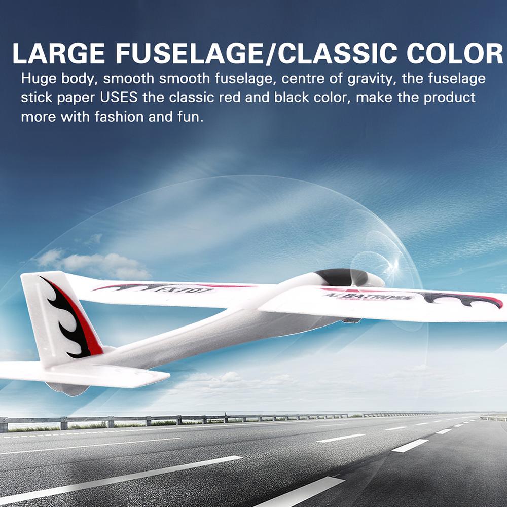 FX707S Airplane Hand Launch Glider Plane Throwing Airplane Soft Foam Airplane Aircraft Model DIY Toys for Kids