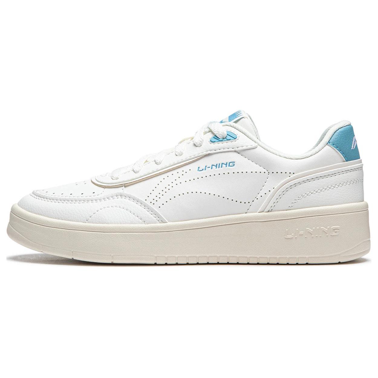 

Li Ning Sourdough Slip Resistant Abrasion Resistant Low top Skateboard Shoes Women s White AGCU112-2 36