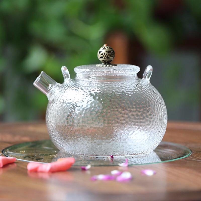 GUOZI GZ-S38 Hammered Glass Tea Set