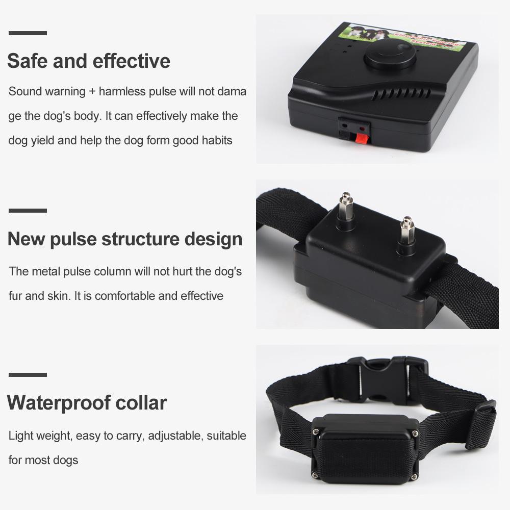 W-227 Pet Dog Electronic Fence Rechargeable Dog Training Collar Receivers Pet Containment System for Dog Supplies
